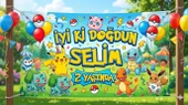 Anime Canavar Eğitmeni Temalı Baskılı Branda 100x70 cm thumbnail 2