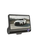 Nevamel® Araç DVR Kamera Çift Lensli 4 İnç Ekranlı G Sensörlü thumbnail 2