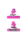 Numaratör aksesuar panda pembe-beyaz / ICSE29-1 thumbnail 1