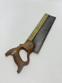 Antika İngiliz Ahşap Testere 37,5cm 001 thumbnail 4