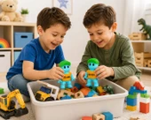 Stumble Guys  Esnek Fiğür Oyuncak Robot Guy thumbnail 4