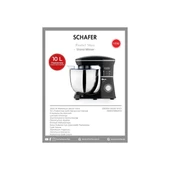 SCHAFER PROCHEF MAXİ STAND MİKSER 10L SİYAH thumbnail 2