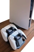 PS5 DualSense Çiftli Kol Standı – PlayStation 5 Controller Organizer & Stand thumbnail 3