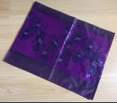 MOR ÇİÇEKLİ RUNNER MASA ÖRTÜSÜ 47x120cm thumbnail 4