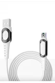 Konfulon DC24 Micro USB Kablo 1.2M 4A - Beyaz thumbnail 1