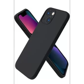 Newface Apple iPhone 13 Mini Kılıf First Silikon - Siyah thumbnail 2