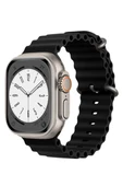 Newface Apple Watch 38mm Ocean Kordon - Siyah thumbnail 1