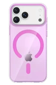 Joko Apple iPhone 17 Pro PC Blank Magsafe Kapak - Pembe thumbnail 1