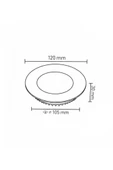 Ack AP01-00630 6W Sıva Altı Led Panel 6500K thumbnail 4