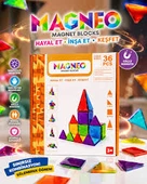 Magneo 36 Parça Magnetic Blocks thumbnail 1
