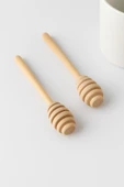 Ahşap Bal Kaşığı Seti 2 li 16,5 cm thumbnail 2