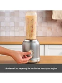 Karaca Retro Personal Kişisel Smoothie Blender Gri thumbnail 2