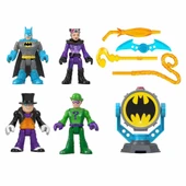Super Friends Bat-Tech Bat-Signal Figür Seti thumbnail 2