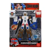 1:24 Sesli ve Işıklı Dönüşebilen Robot 22 cm thumbnail 5