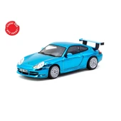 1/64 MODEL ARAÇ 911 GT3 (type 996) Light Blue thumbnail 3