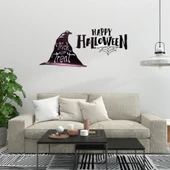 Happy Halloween Temalı Duvar Stickerı thumbnail 3