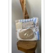 Gelin Damat Hamam Banyo 5'li Set thumbnail 2