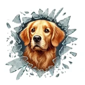 Fulcar Golden Araç Stickerı thumbnail 2