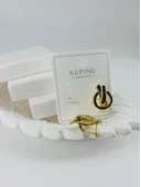 Pirinç Zirkon Küpe - Kp00329 thumbnail 2