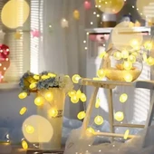 2m 10 Led Pilli Limon Işık thumbnail 4