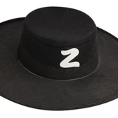 Zorro Şapka Maske Set Yetişkin thumbnail 3