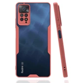 Xiaomi Redmi Note 11 Pro Kılıf Platin Silikon - Pembe thumbnail 1