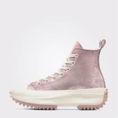 Converse Run Star Hike Unisex Pembe Süet Platform Sneaker thumbnail 3