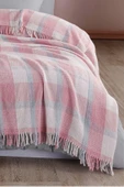 Battaniye Pamuklu Tek Kişilik Warm Soft Pudra thumbnail 1