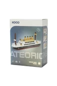 Titanic Yapım Seti 271 Parça – Mini Model 13,5 cm – Resimli Talimatlı – Yapı Oyuncak Seti thumbnail 5
