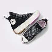 Converse Run Star Hike Unisex Siyah Platform Sneaker thumbnail 5