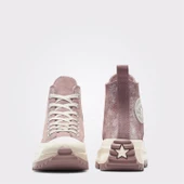 Converse Run Star Hike Unisex Pembe Süet Platform Sneaker thumbnail 2