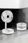 Soğutucu Vantilatör Telefon Standlı Mini Fan thumbnail 3