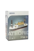 Titanic Yapım Seti 271 Parça – Mini Model 13,5 cm – Resimli Talimatlı – Yapı Oyuncak Seti thumbnail 4