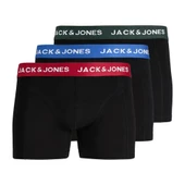 Jack & Jones 12304176 Jacgeo Solid Boxer 3 lü Siyah thumbnail 1