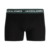 Jack & Jones 12304176 Jacgeo Solid Boxer 3 lü Siyah thumbnail 4
