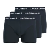 Jack & Jones 12304175 Jactony Solid Boxer 3 lü Lacivert thumbnail 1