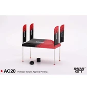 Mini GT 1/64 Paddock Service Tent Set - ADVAN MGTAC20 thumbnail 3