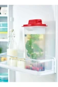 Tupperware Çok amaçlı sürahi 2 Litre Kırmızı thumbnail 1