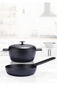 CooknKeep Siyah İnci 2'li Set thumbnail 1