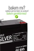 SULED 4ah Bakımsız Kuru Akü thumbnail 3