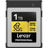 Lexar 1TB Professional CFexpress Type B Gold thumbnail 1