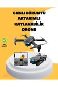 Wifi FPV Canlı Görüntü Aktarımlı Katlanabilir Drone thumbnail 1