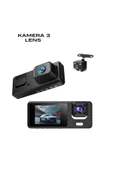 1080P 3 Kameralı Araç DVR -Q301 thumbnail 1