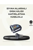 Çift Modlu 110dB Alarmlı Disk Kilidi Suya Dayanıklı thumbnail 1
