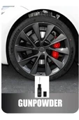 TESLA JANT Rötuş Boyası GunPowder 230E Barut Grisi çizik giderici orjinal oto boyası 25ml. thumbnail 1