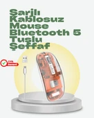 Geniş Uyumluluklu Kablosuz Fare – Windows, Mac, Linux Destekli thumbnail 1