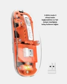 Kablosuz Çift Modlu Mouse – Bluetooth 5.0 + 2.4ghz thumbnail 5