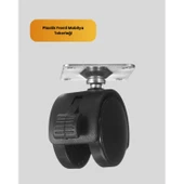 Mobilya İçin Kilitli 6 cm Ayak Tekli Satış thumbnail 3