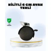 6 cm Kilitli Tekerlek Ayak Tek Adet thumbnail 1