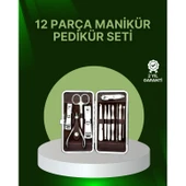 12 Parçalık Özel Deri Çantalı Kişisel Bakım Seti thumbnail 1